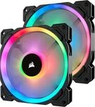 Corsair LL140 RGB LED PWM PC-Geh&auml;usel&uuml;fter (140mm Dual Licht Loop RGB LED,