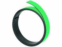FRANKEN Magnetband, 100 cm x 10 mm, beschriftbar, zuschneidbar, grün, M802 02