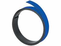 FRANKEN Magnetband, 100 cm x 15 mm, beschriftbar, zuschneidbar, blau, M803 03