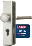 ABUS T&uuml;rbeschlag KLS114 - f&uuml;r Wohnungst&uuml;ren mit 72 mm Abstandsma&szlig; - T&uuml;rgriff