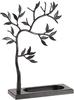 St. Leonhard Dekorativer Schmuckbaum schwarz aus Vollmetall, Höhe 27cm (mit
