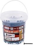 Connex Schnellbauschrauben 3,9 x 45 mm - 400 St&uuml;ck - Mit Grobgewinde -...