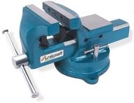 Unicraft Schraubstock 150 mm (Backen: 150 mm, Spannweite min.:152 mm, drehbarer,