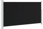 vidaXL Seitenmarkise 160x300 cm Schwarz