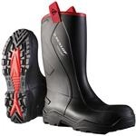Dunlop Protective Footwear, C762043.CH, Purofort+ Rugged Full Safety, Schwarz/Rot,