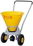 CEMO 10643 Streuwagen SW 35-C, grau/gelb, 35 Liter