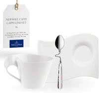 Villeroy & Boch - Newwave Caff&egrave; Cappuccino Tassen Set, Sp&uuml;lmaschinenfest,