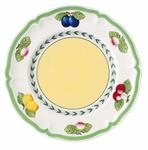 Villeroy & Boch Brotteller, Porzellan, Wei&szlig;/Mehrfarbig 1022812660, 17 cm