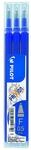 Pilot Pen 2276003F - Ersatzminen Frixion Clicker, St&auml;rke: 0,5 mm, blau, 3...