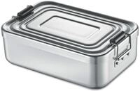 K&uuml;chenprofi Lunchbox Gro&szlig; aus Aluminium in der Farbe Silber, Ma&szlig;e: 23cm x...