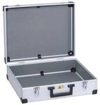 Allit 424200 AluPlus Basic L 44 Silber, Werkzeugkoffer leer, Utensilienkoffer,