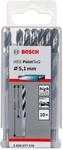 Bosch Professional 10 St&uuml;ck HSS Spiralbohrer PointTeQ (f&uuml;r Metall, 5,1 x 52 x 86