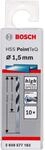 Bosch Professional 10 St&uuml;ck HSS Spiralbohrer PointTeQ (f&uuml;r Metall, 1,5 x 18 x 40