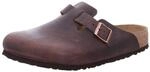Birkenstock Unisex Boston SFB Habana, Oiled Leather Clogs, 40 EU