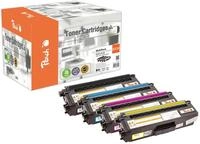 Peach B320/325/328 Spar Pack Tonermodule (BK, C, M, Y) ersetzt Brother TN-320...