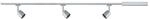 Paulmann 95462 URail Schienensystem Set Cover max 3x10W GU10 Chrom matt/Chrom 230V 1m