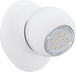EGLO Deckenlampe Norbello 3, Deckenstrahler, Stahl in weiss, GU10 Fassung