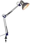 Trio Leuchten Klemm-Gelenkleuchte 5029010-47 Tajo, Metall stahlfarbig, exkl. 1 x E27