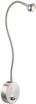 Hochwertige LED Wandleuchte nickel matt, satiniert chrom 3W Globo SERPENT 24109W