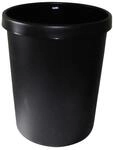 helit Papierkorb 45l schwarz