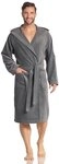 Vossen Damen & Herren Bademantel Texas Flanell, xs