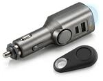 Technaxx Autoalarm mit PIR Bewegungsmelder &ndash; 12&ndash;24V Plug-in Alarm mit 110dB