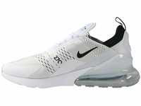 Nike Herren Air Max 270 Sneaker, White Black White, 43 EU
