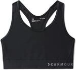 Under Armour Damen Mid Keyhole, schnelltrocknendes Bustier, komfortable