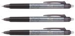 Pilot Frixion Clicker 0.5 (fein) 3er-Set schwarz