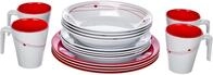 BRUNNER Cosmic Melamin-Set, 16-teilig, rutschfest