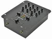 citronic PRO-2b 2-Kanal DJ Mixer mit 5 Eingängen