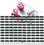 MamboCat 100er Set Sturzglas 125 ml Marmeladenglas Einmachglas Einweckglas to 66