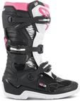 Alpinestars Girls Motocross-Stiefel Stella Tech 3 Schwarz/Wei&szlig;/Pink