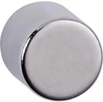 MAUL Neodym Magnete silber 4er Set rund 4 kg Haftkraft