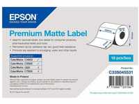 Epson Premium matte Label, 102 x 51 mm, 650 Stück