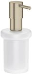 GROHE Essentials - Seifenspender (F&uuml;llmenge 160 ml, langlebige Oberfl&auml;che), nickel