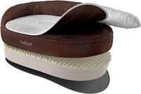 Knuffelwuff Orthop&auml;disches Hundebett Jessy waschbar Hunde ortho bed Hundesofa