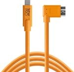 Tether Tools USB-C a 3.0 Micro-B rechtwinklig 4,60 m orange