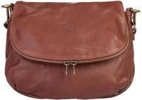 pik&eacute; Umh&auml;ngetasche Echt Leder Damen Made in Italy | legere Schultertasche im