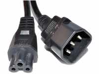 IEC Stecker C14 Zum Kleeblattstecker Stecker C5 Konverter Adapter Strom Kabel 1...