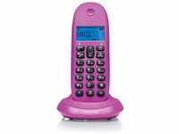 Telefono Inalambrico DECT Motorola C1001 Violeta (Rosa)