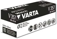 SR 44 W / V 357 / V 76 PX(4075) Varta1BL; Knopfzelle Silberoxid -...