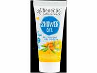 benecos Shower Gel MINI Sanddorn & Orange, 30 ml (6 x 30 ml)