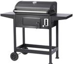 El Fuego&reg; Holzkohlegrill Ottawa S | 3-stufig h&ouml;henverstellbare Kohlenwanne 