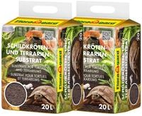 Floragard Schildkr&ouml;tenerde & Terrariensubstrat 20 L (2&times;20 L) &ndash;staubarm &