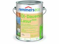 Remmers Öl-Dauerschutz-Lasur [eco] weiß, 2,5 Liter, Öko Holzlasur für innen...