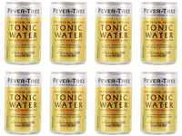 FEVER-TREE Premium Indian Tonic Water Cans 8x 150ml - das wohl weltweit beste...