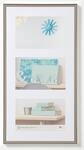 walther design Bilderrahmen stahl 3x 13x18 cm Galerie mit Passepartout, New Lifestyle