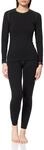 L&ouml;ffler 10748 Damen Set Lang Transtex Warm, schwarz, 42