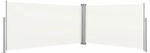 vidaXL Ausziehbare Seitenmarkise 160x600 cm Creme